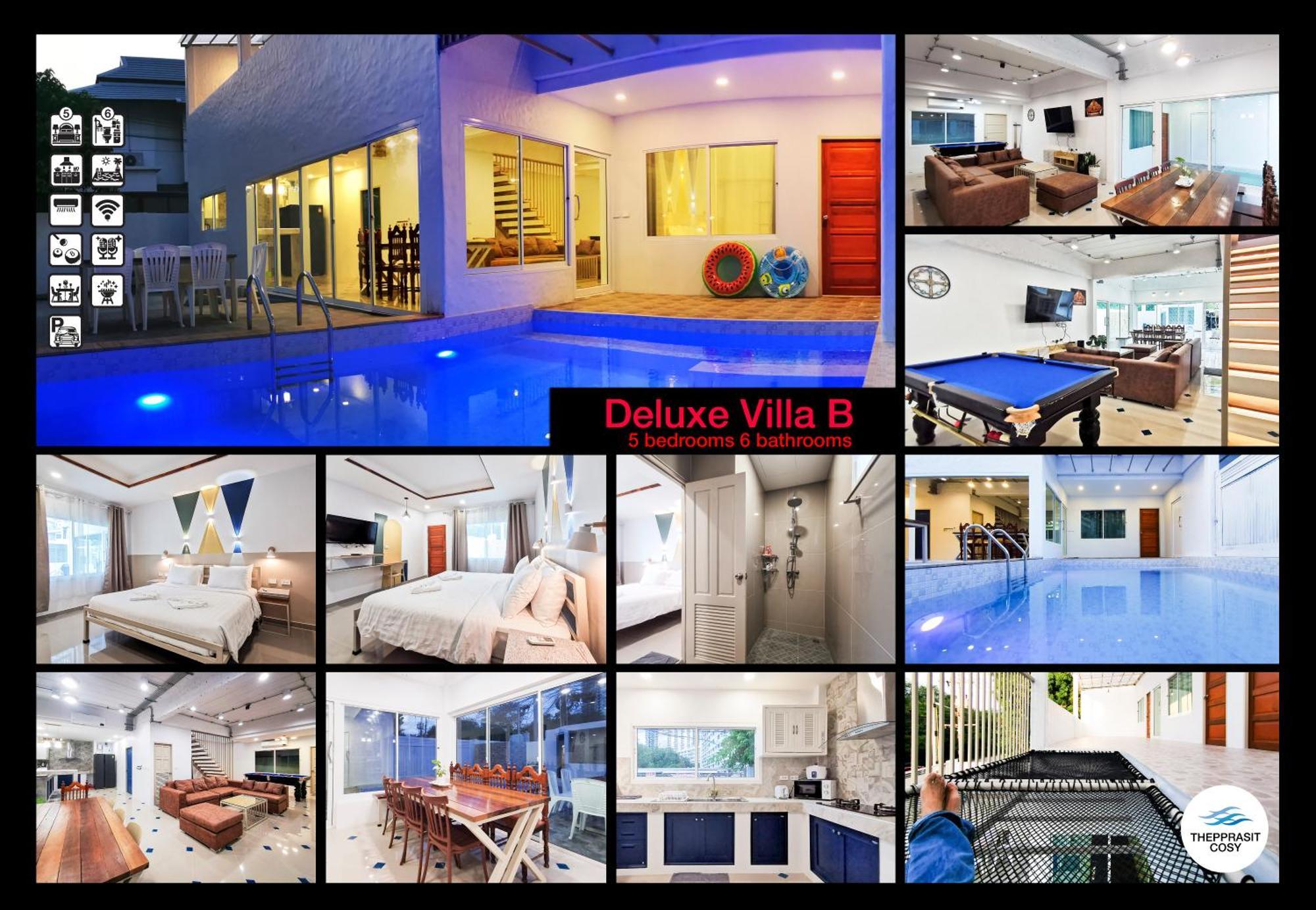 Thepprasit Cosy Villa Bãi biển Jomtien Ngoại thất bức ảnh