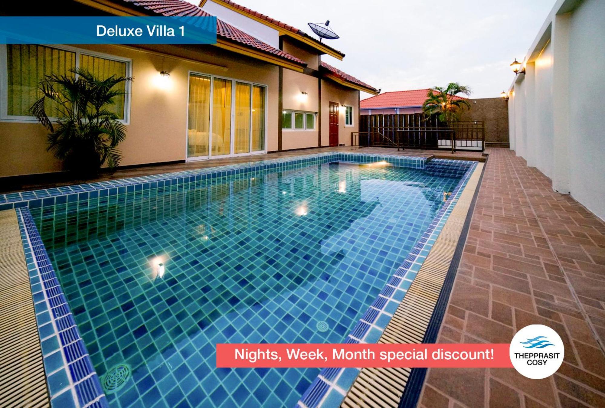 Thepprasit Cosy Villa Bãi biển Jomtien Ngoại thất bức ảnh