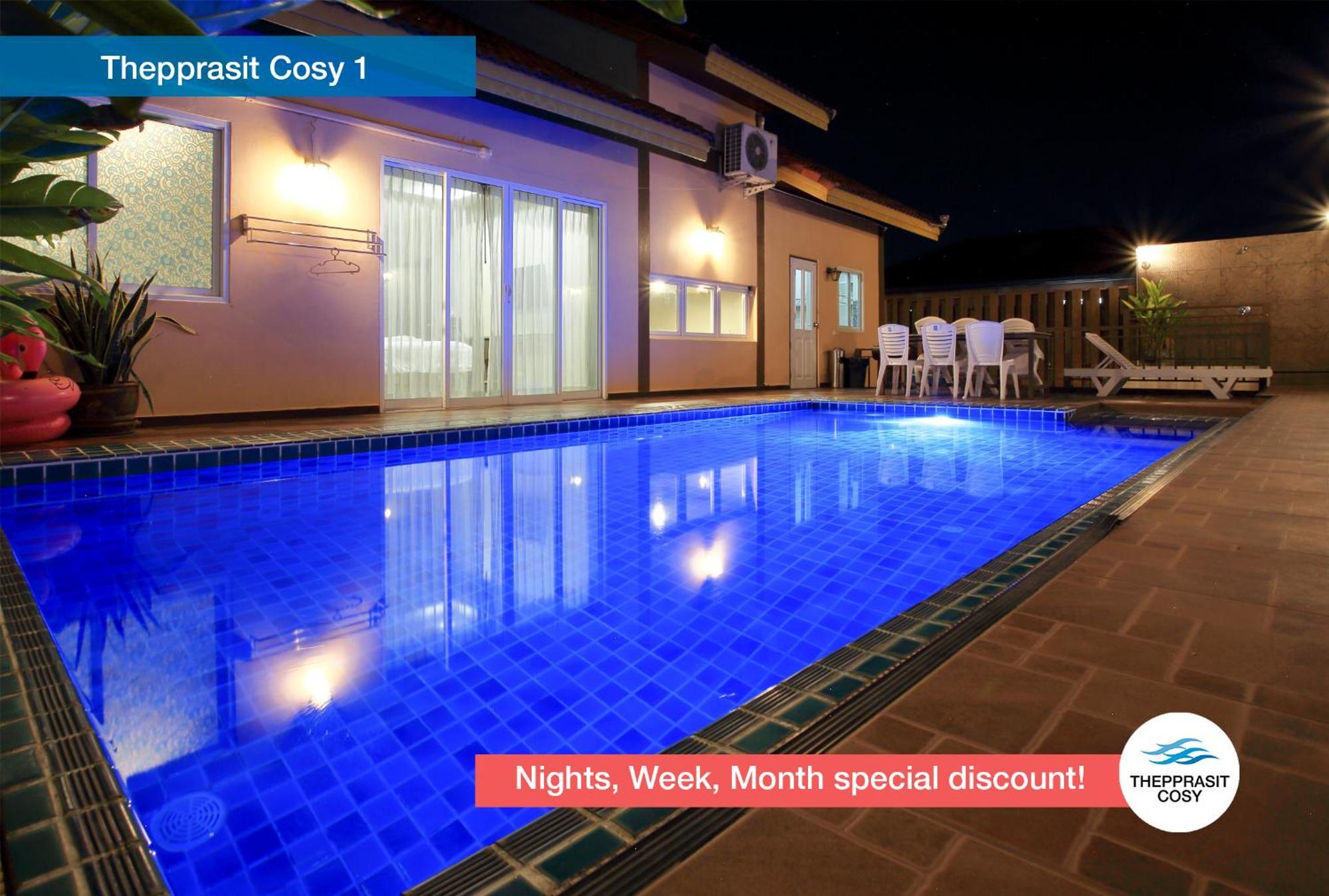 Thepprasit Cosy Villa Bãi biển Jomtien Ngoại thất bức ảnh